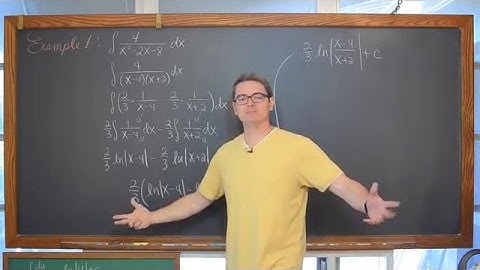 Partial Fractions Integration 3 Examples Calculus 2 BC