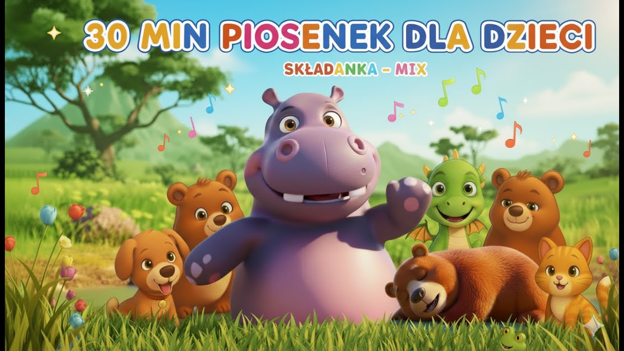 Składanka 30 min Mix Piosenki dla dzieci - MiniMelodie 2025
