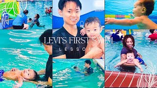 Throwing Baby In Pool To Swim | Baby Swimming Lessons