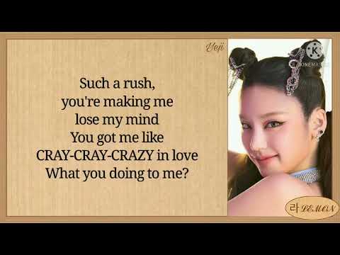 ITZY LOCO Easy Lyrics