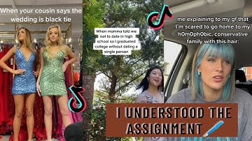 I Understood The Assignment🖋️( Tiktok Compliation)