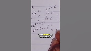 Combine different bases fast — solve equations like 10^x * 5^{2x-2} * 4^{x-1} = 1