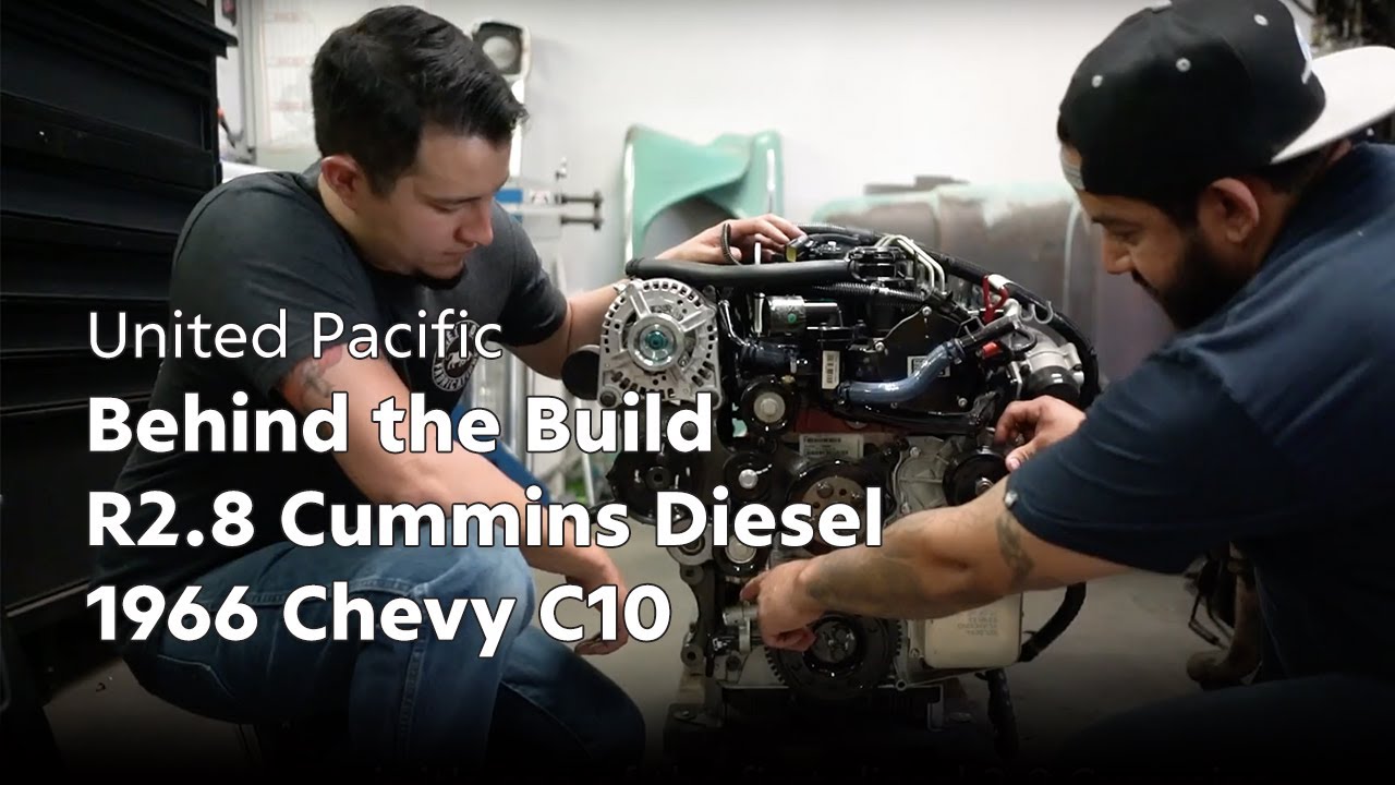 Behind the Build R2.8 Cummins Diesel 1966 Chevy C10 YouTube