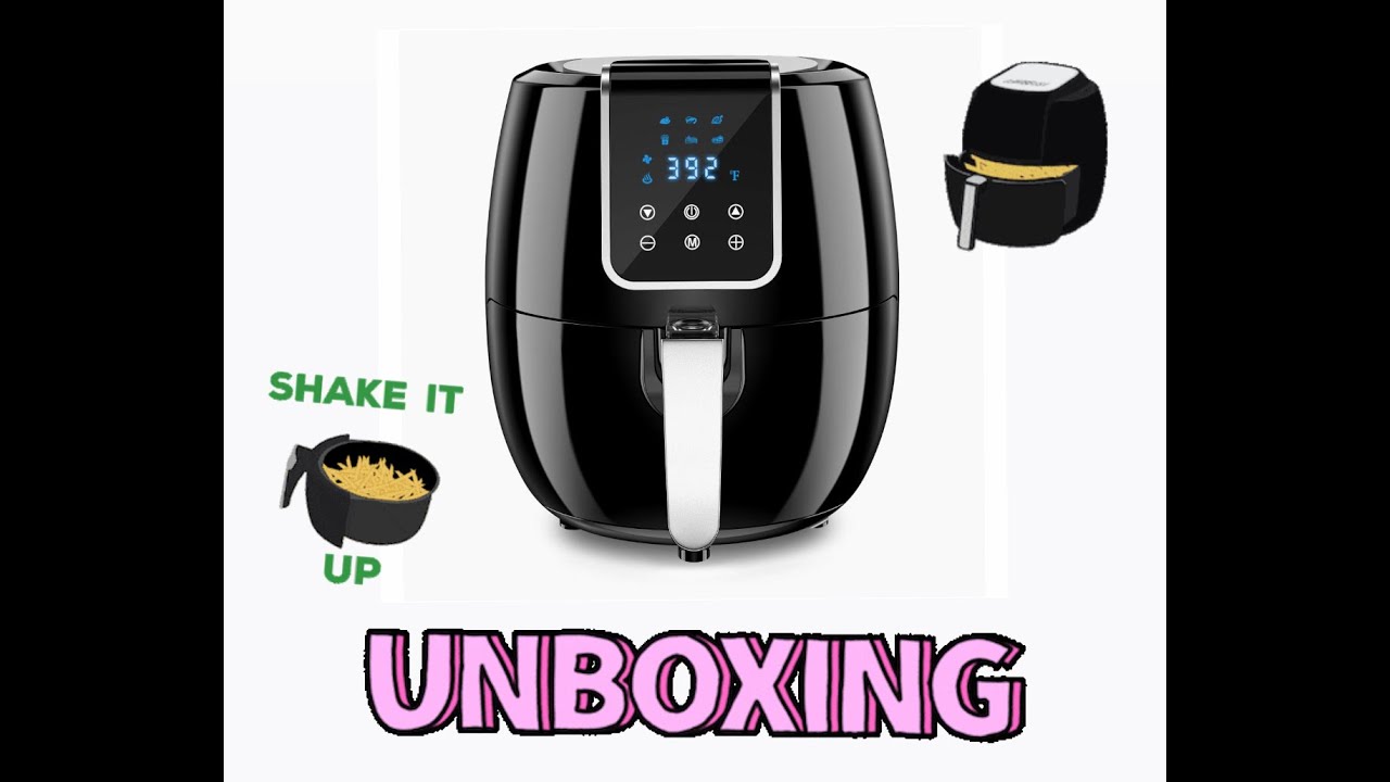 Air Fryer Unboxing & How To Iconites 