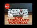 2021 Panini Luminance Football Hobby Box 🏈 LOTS OF AUTOS! 🏈