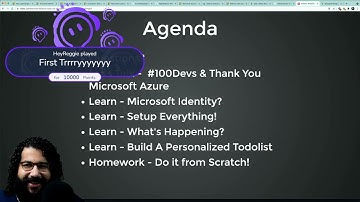 Add Microsoft Authentication To Your Node Apps Part 2! (class 39) - #100Devs #sponsored