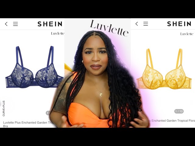 Luvlette Bras By SHEIN HAUL  Plus Size Try On 2022 