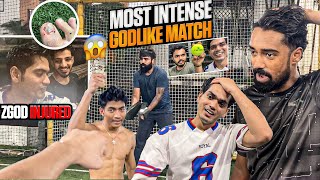 The MOST INTENSE Cricket and Football Match😂😂 ft @GodLikeEsportss @ghatakgaming9127 @NEYOOGAMINGYT