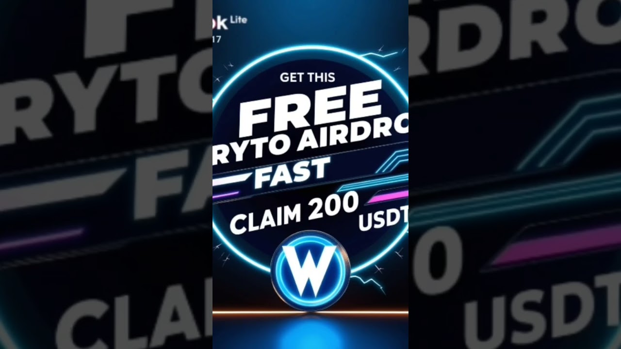 Claim 200 USDT in this New WYDON Airdrop  Fast #airdrop #crypto #trending #tutorial  #subscribe
