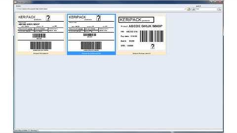 Barcode label printing with a database   NiceLabel