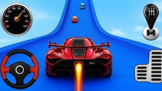 Mega Ramp Car Stunts Racing 3D  - Impossible GT Car Stunt Driving Simulator Android Gameplay #6 screenshot 4