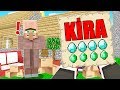 FAKİR KÖYDE KİRA KONTROLÜ YAPTI! 😱 - Minecraft