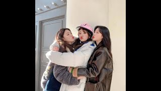 (G)I-DLE Yuqi, Miyeon and Soojin doing a K-Drama scene from '''it's okay to not be okay'