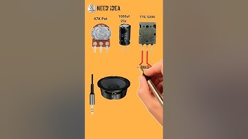 How to make a speaker / amplifier at home #amplifier #speaker