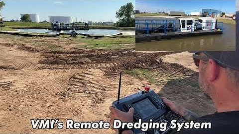 VMI Dredges Remote Control Dredging