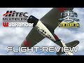 Hitec Weekender 4ch ZERO 3G 零戦21型 飛行レビュー