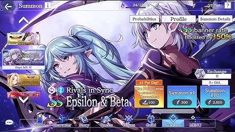 Rivals in Sync: Epsilon & Beta Rolls - Global Server | The Eminence in Shadow: Master of Garden