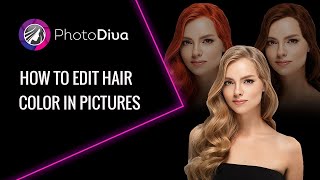 How to Edit Hair Color in Pictures. Easy. NO Photoshop. screenshot 2