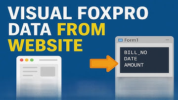Visual FoxPro Online Data Entry | Modern Web Scraping in VFP