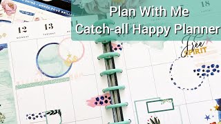 Plan With Me // Catch-all Happy Planner // Patron Planner Challenge // April 12-18th