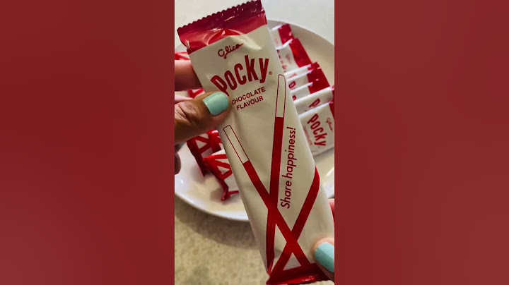 Pocky #sarahpax #asmr #satisfying #snacks #chocolates
