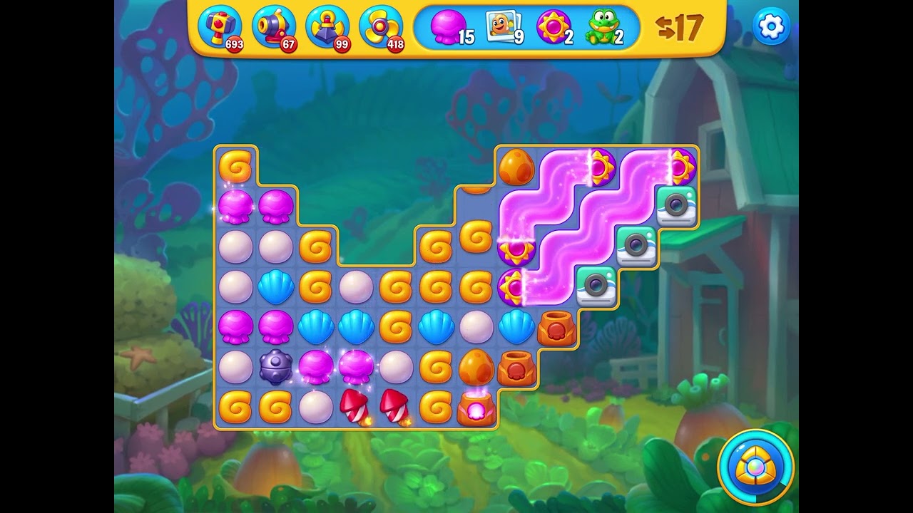 Fishdom level 9601 no boosters フィッシュダム ノーマル - YouTube