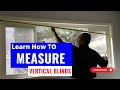 How to Measure Inside Mount Vertical Blinds: Steve Tristan