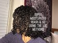 SUPER MOISTURIZED winter wash and go routine 3c/4a Curls | yung$lb