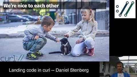 Landing code in curl