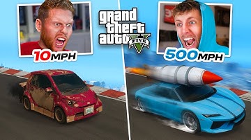 SIDEMEN GTA BUT THE CAR GETS FASTER EVERY LAP