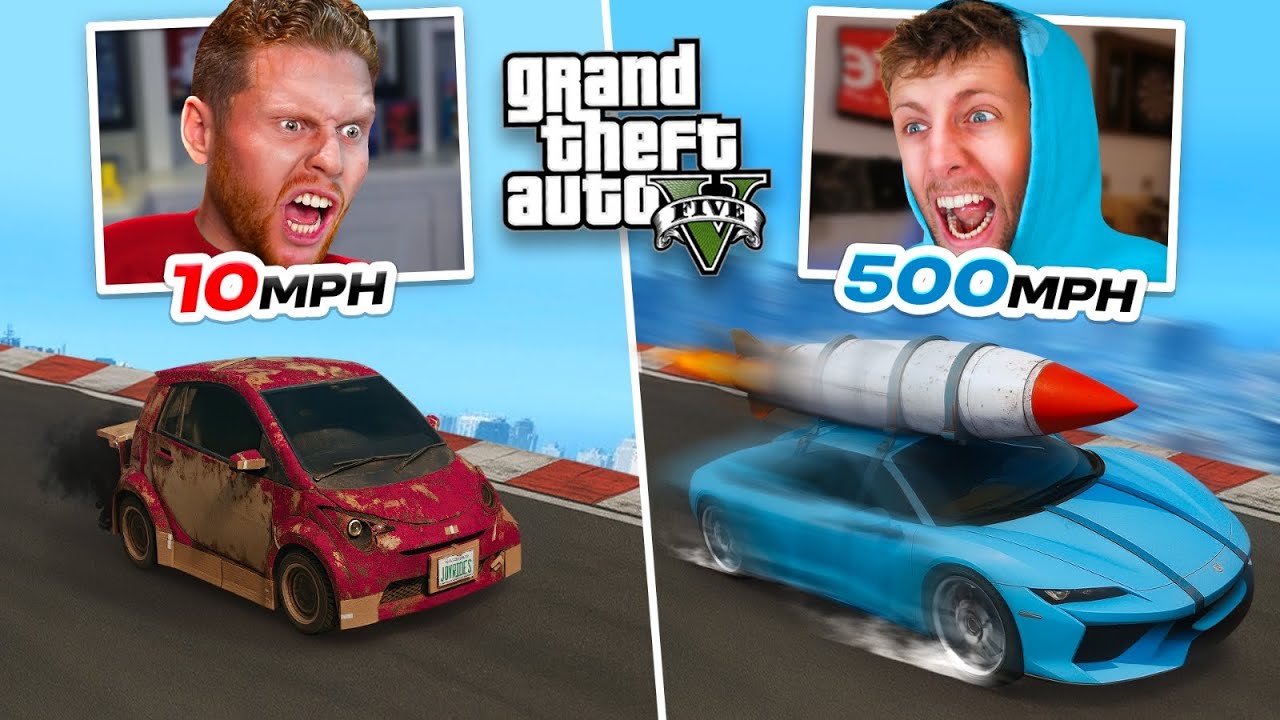 SIDEMEN GTA BUT THE CAR GETS FASTER EVERY LAP SIDEMEN GTA BUT THE CAR GETS FASTER EVERY LAP