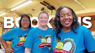 Alvin ISD Book Bus 10th Year Anniversary