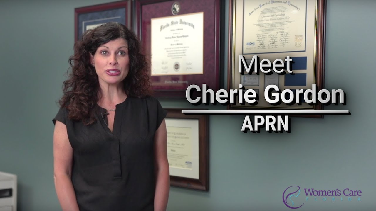 Meet ARNP Cherie Gordon Women's Care Florida YouTube