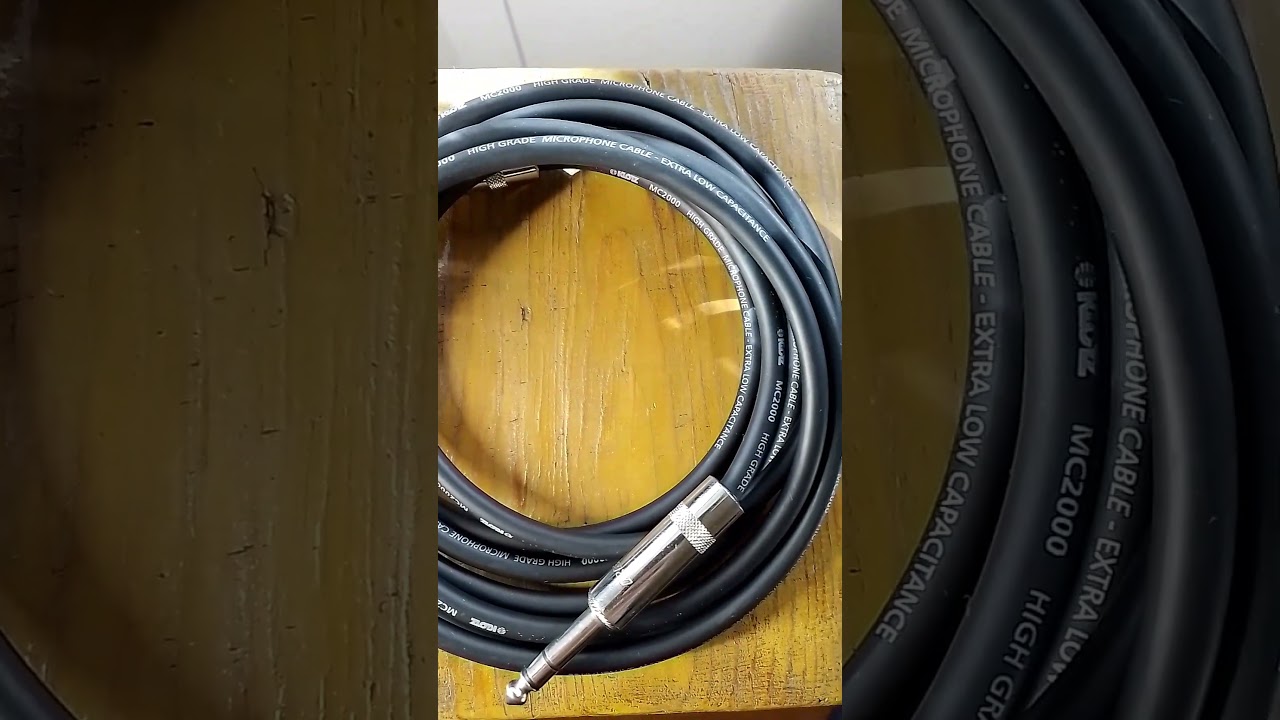 Klotz MC2000 High Grade Germany  microphone cable микрофонный межблочный кабель 