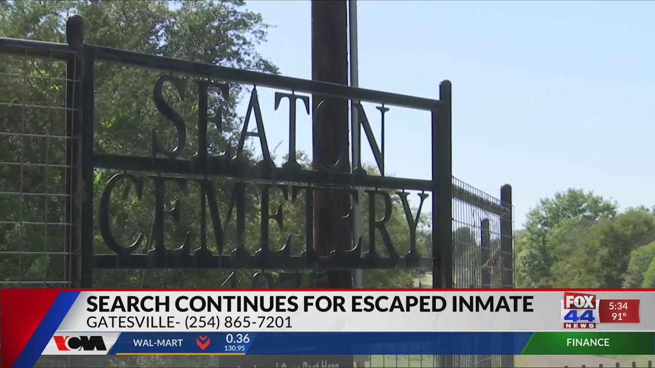 Search Continues for Escaped Inmate - YouTube