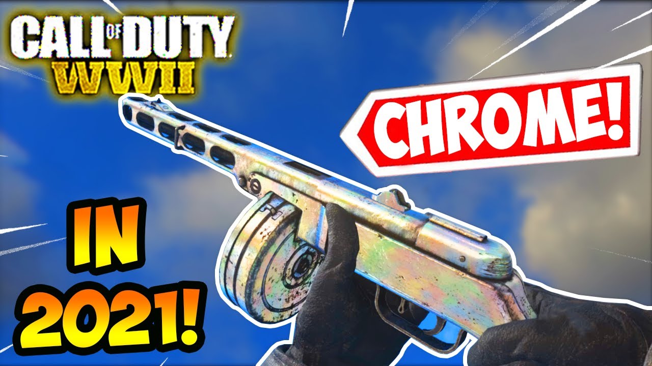 Unlocking Chrome Camo in 2021... (COD WW2 Mastery Camo) YouTube