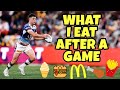 What i eat after an nrl game