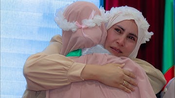 لحظة إعلان الفائز بالمرتبة الأولى في #مسابقة_ترانيم لتجويد وترتيل القرآن الكريم