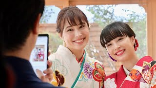 広瀬すず&広瀬アリスが堺雅人に「どっちが好きですか!?」富士フイルムCM+メイキング