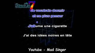 Video thumbnail of "la nuit n'en finit plus   petula clark Karaoke"