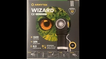 ARMYTEK WIZARD C2 MULTI FLASHLIGHT