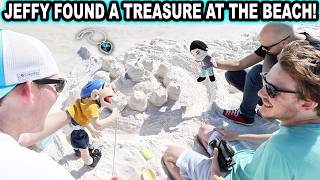 JEFFY FOUND A TREASURE AT THE BEACH!