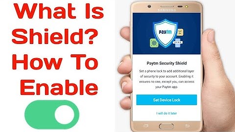 What Is Paytm Security Shield And How To Enable It | Paytm Security Shield Kya Hai Kaise Lock Kare