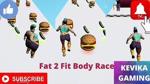 Fat 2 Fit Body Race Gameplay Walkthrough Level 6,7 (Android, iOS Game) #fat2fit #fat2fitalllevels