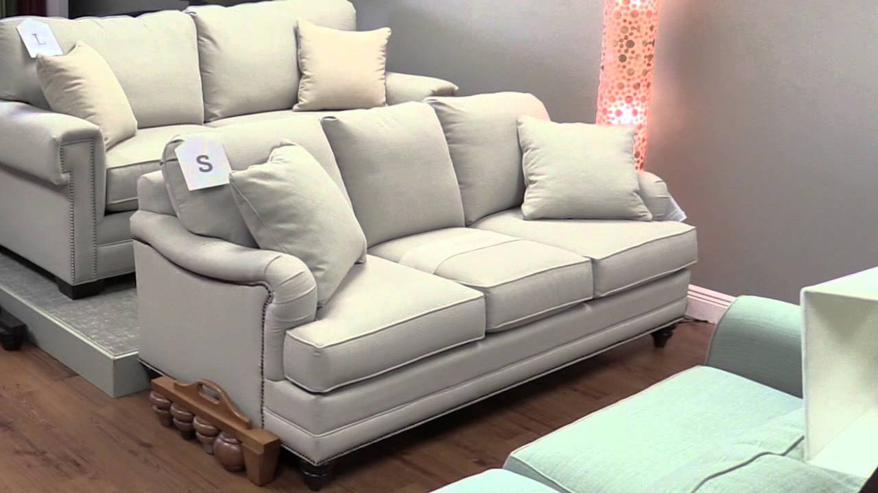 Bassett Custom Furniture Couch Sofa, Bassett Leather Sectional Recliner