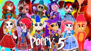 🎵 My Talking Angela 2 | Poppy Playtime 5 | ALL Characters Cosplay 🔥✨