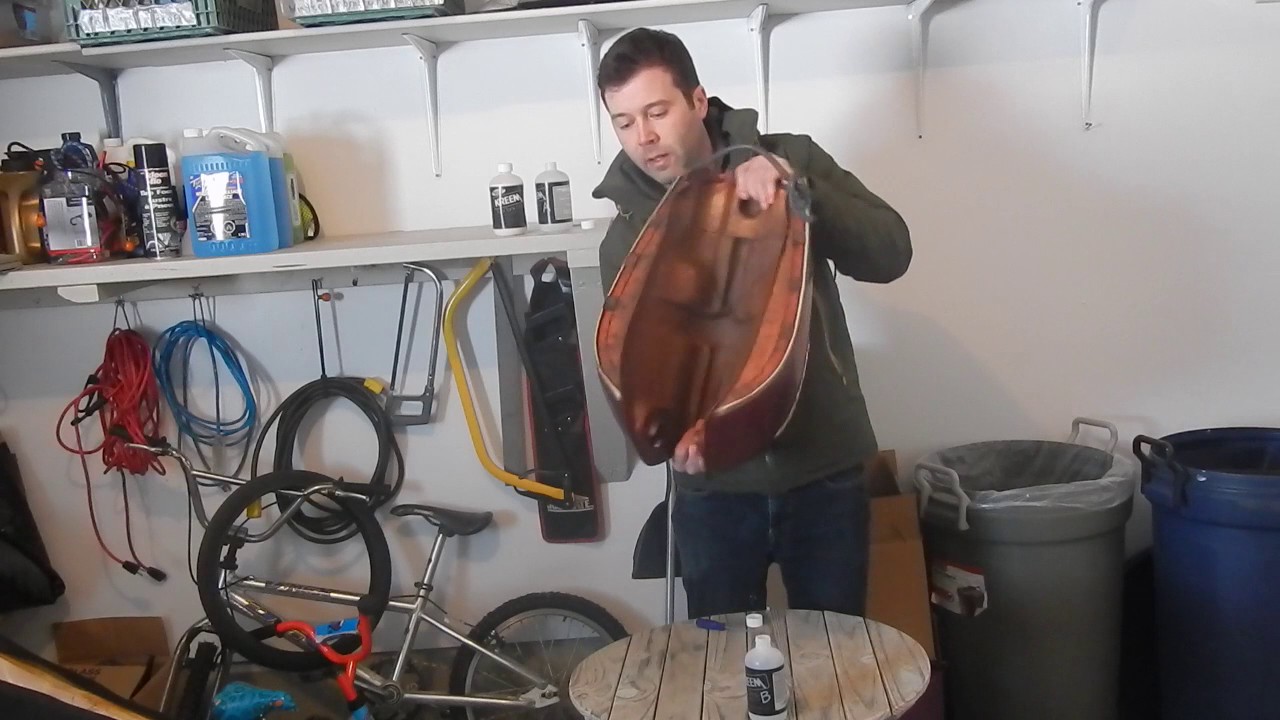 Car Guy Bike Build Ep. 5 Rust proofing motorcycle gas tank with