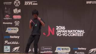 Takeshi Matsuura - JN 2016 1A 2nd - C3yoyodesign Presents (with music)