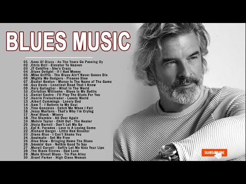 Blues Music - The Best Blues Songs Of All Time - Slow Blues - Blues Ballads - Jazz Blues Guitar