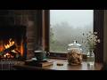 Rainy Coffee Shop Ambience – Relaxing Café Music for Focus, Reading &amp; Studying